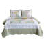 Ensemble de courtepointe imprimée 3 pièces MarCielo B029-50886650-50886647