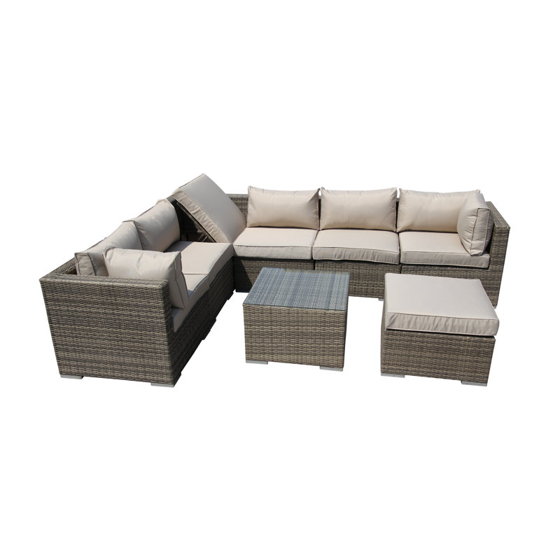 Halleh 7 - Person Conversation Set, Nature, Beige