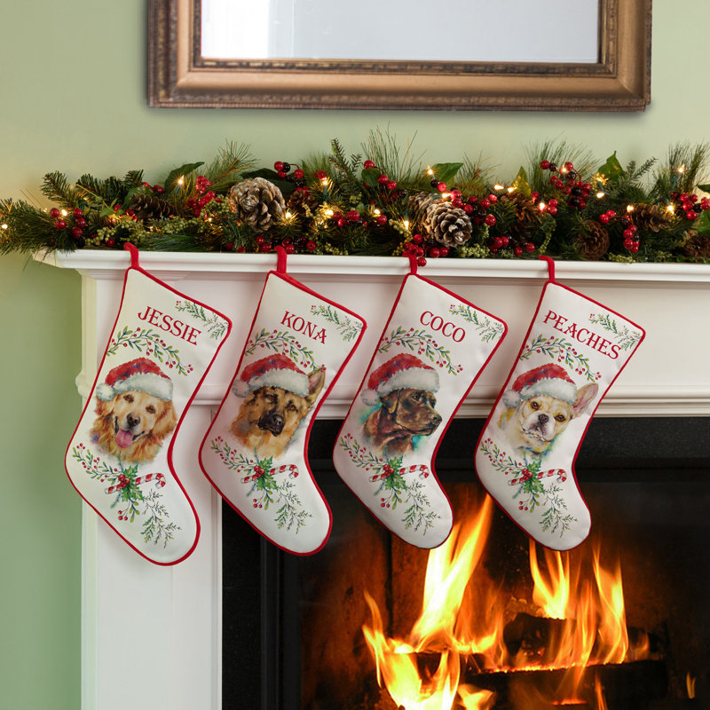 Chaussette de Noël Santa, Oui