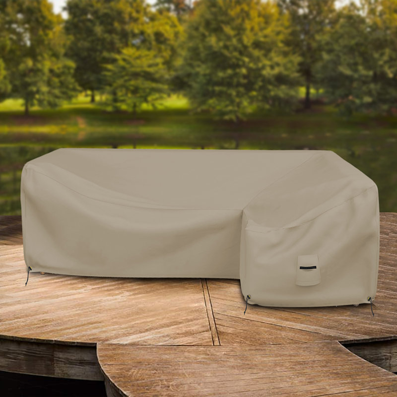 Outdoor Cover, 78.7cm H x 210.8cm W x 81.3cm D, Beige
