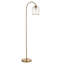 152cm Brushed Arched Floor Lamp