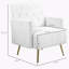 Fauteuil d'appoint Kosaka de 27,5 po, fauteuil de salon, fauteuil, fauteuil de chambre à coucher, fauteuil club