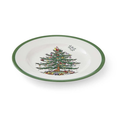Christmas Tree Set Of 4 Plates