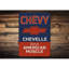 Enseigne en aluminium Chevelle American Muscle-204838237