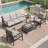 5-Pieceall-Weather Conversation Sofa Set