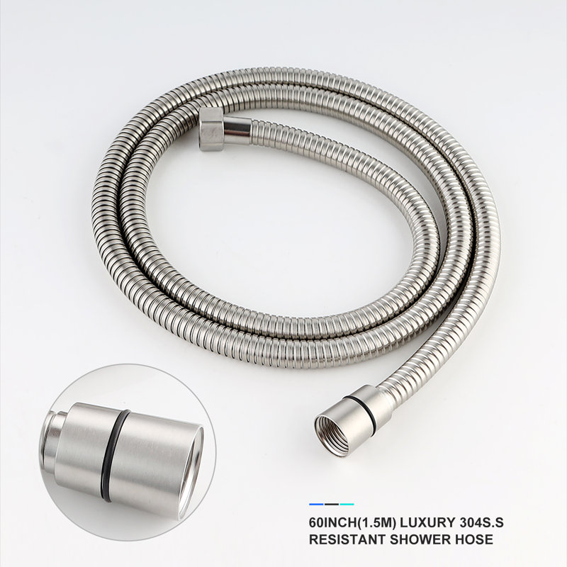 Système de douche à pression équilibrée avec valve brute, Nickel brossé