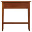 Console Petite en bois massif chêne moyen