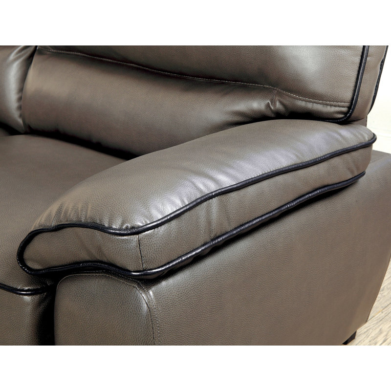 Hammett 82.5'' Faux Leather Sofa