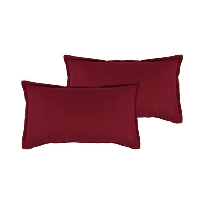Lombard Linen Reversible Throw Pillow