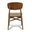 Chaise d'appoint en bois massif Hagen UV Blé
