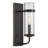 Aleesha 1 - Light Dimmable English Bronze Armed Sconce