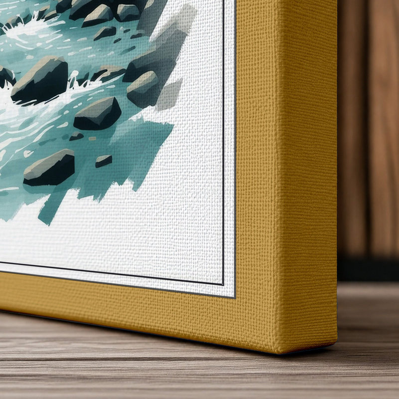 Print, 18x12 - 45.7 x 30.5 cm, Ochre Border