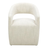 Camino Performance Fabric Rolling Arm Chair