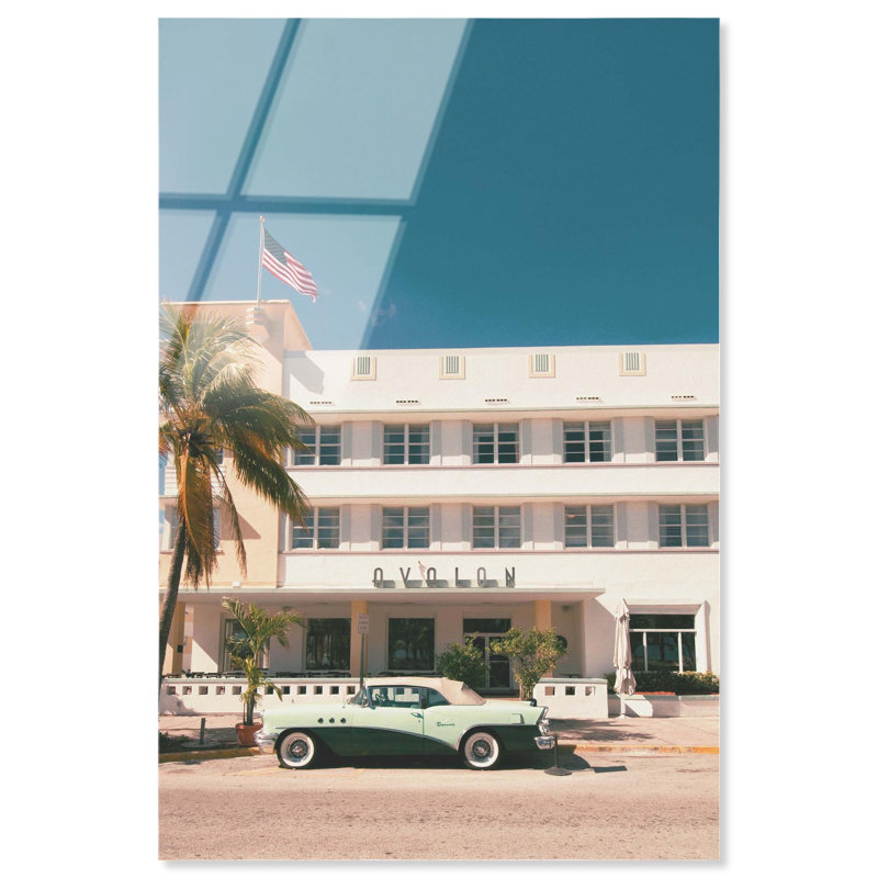 Impression sur toile Cali Escape par Notoriart, prête à être accrochée, H 15 po x l 10 po