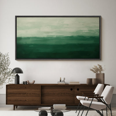 Grande impression sur toile encadrée, reproduction d'art abstrait neutre pour décoration murale moderne minimaliste