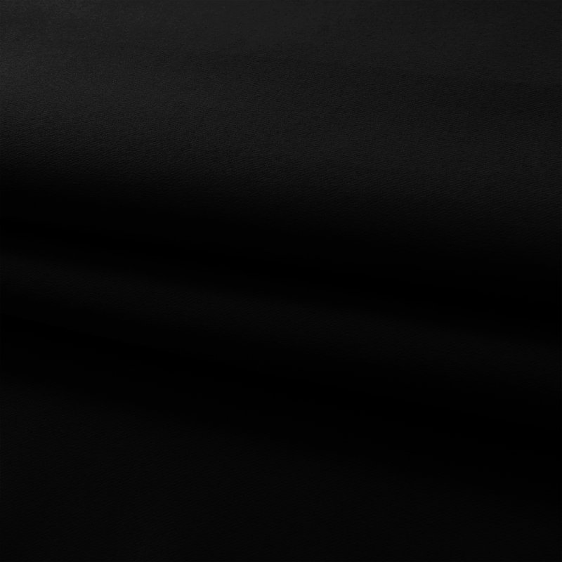 Iknoor Room Darkening Curtain Pair, 228 W x 183 D cm, Black