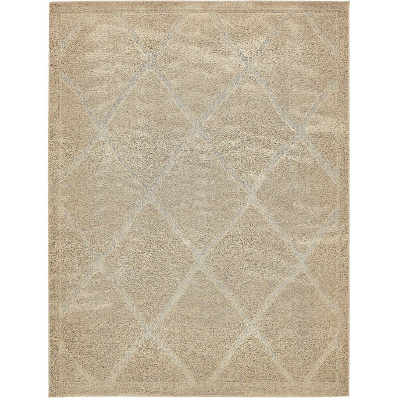Lattice Oriental Indoor Rug, Rectangle 5' x 8'