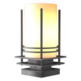 Banded Outdoor 1-Light 12.8" H Pier Mount Light