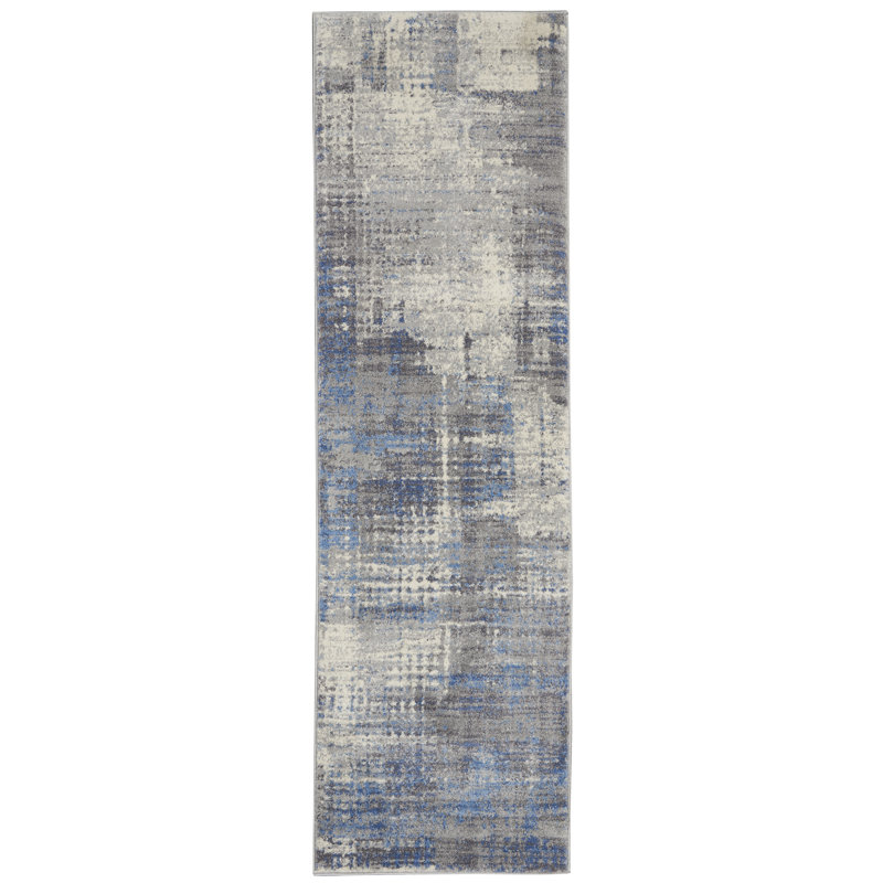 Torrent Abstract Area Rug, Runner 66 x 221cm