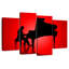 Silhouette de pianiste Abarca-108905721