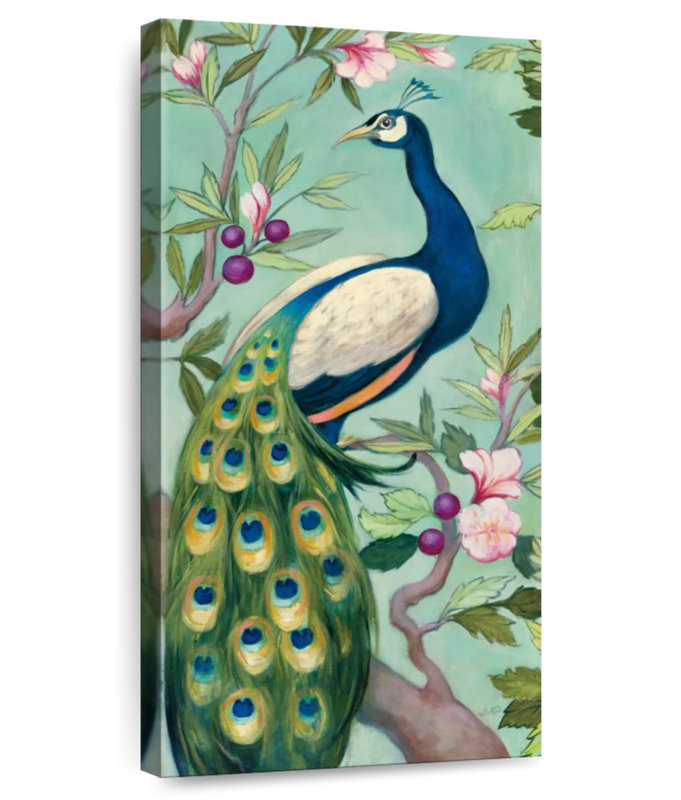 Brampt Pretty Peacock II, 36" H x 18" W