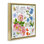 "Varied Herbs Avantages", art mural encadré flottant par Jane Maday