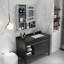 Armoire à pharmacie avec miroir réglable, armoire de rangement murale avec tablette réglable Winston Porter, armoire de rangement à miroir pour salle de bain intérieure-445573238