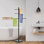 3 Freestanding Towel Stand