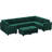 Buckleton 143'' W Large Upholstered Velvet Movable Modular U Shape Sofa with Storage-1261239585