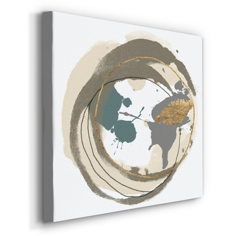 Toile tendue circulaire I-Premium Gallery - prêt à accrocher