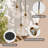 3‑Light Hammered Glass Pendant – Adjustable Height