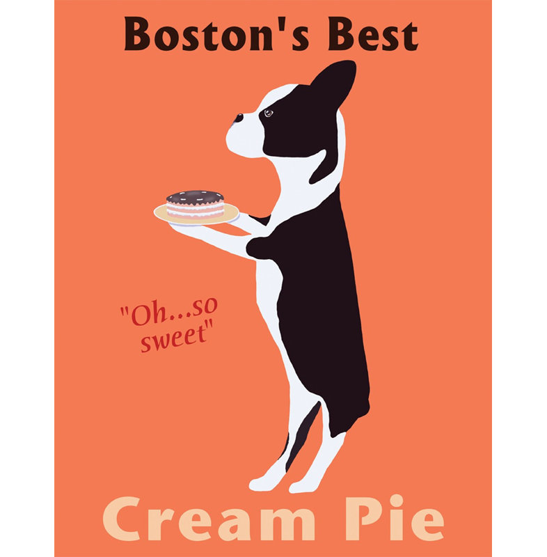 Boston's Best Cream Pie, H 36 po x l 28 po