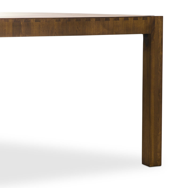 Isador Solid Wood Dining Table, Dry Wash Poplar, 30" H x 96" L x 42" W