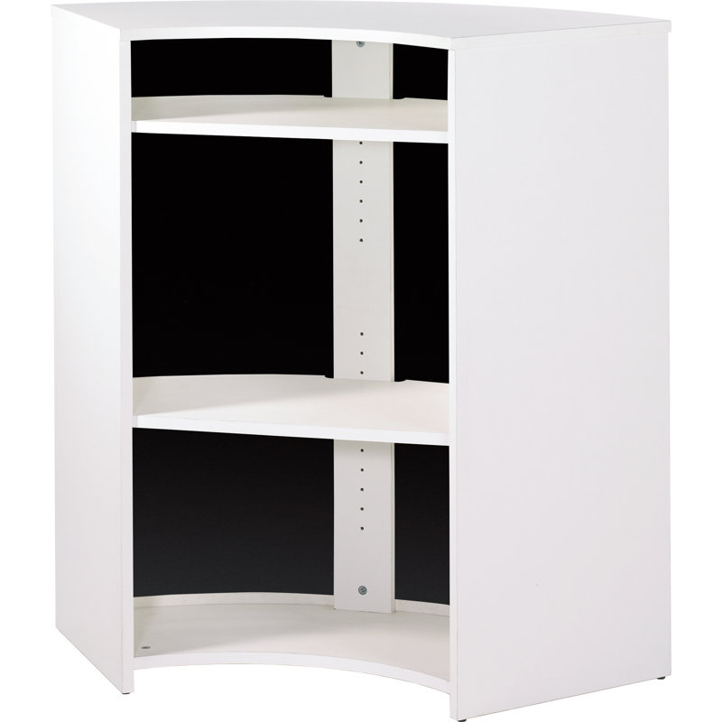 Asyria 106.9cm Bar Cabinet, White