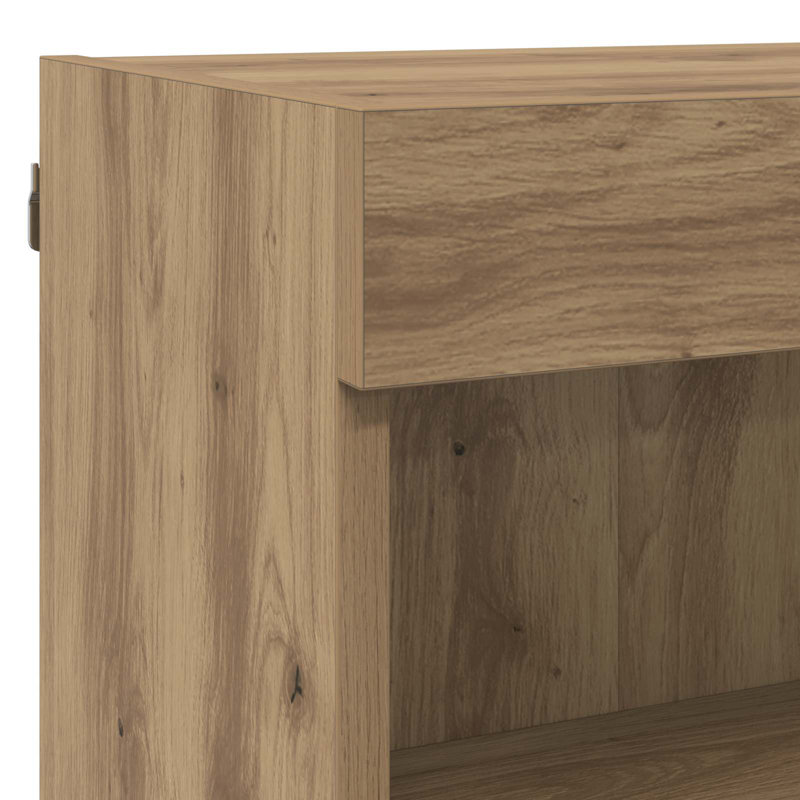 TV Stand for TVs up to 77", Artisan Oak