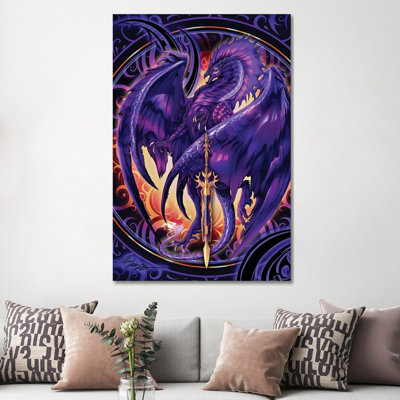 Dragonblade Netherblade by Ruth Thompson - Wrapped Canvas Gallery-Wrapped Canvas Giclée