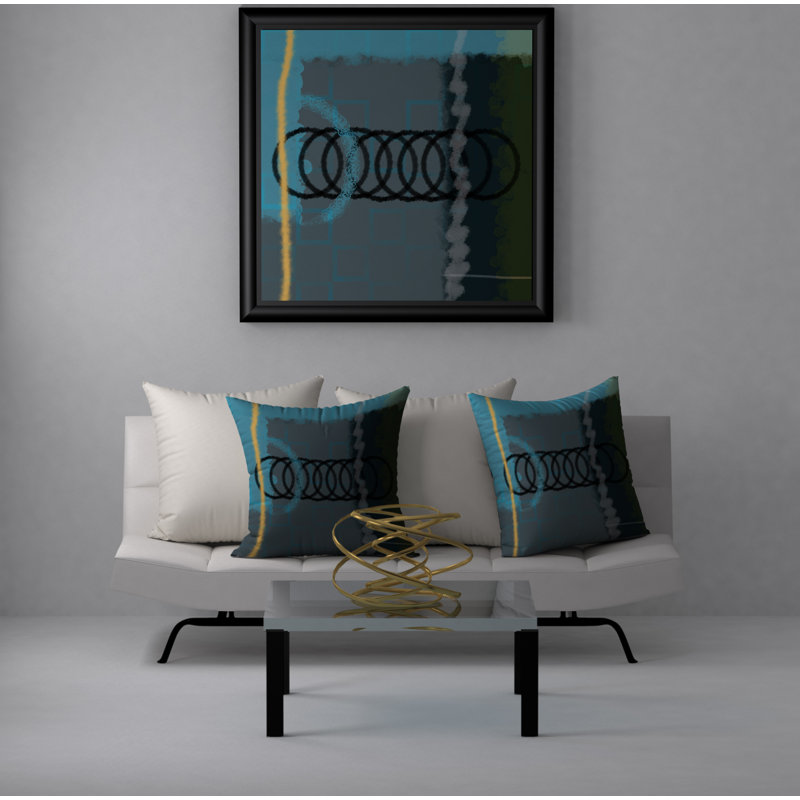 Reversible Throw Pillow, 20" x 20"
