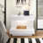 Glossy White Nightstand With 1 Drawer C-Shaped Side Table With Light
