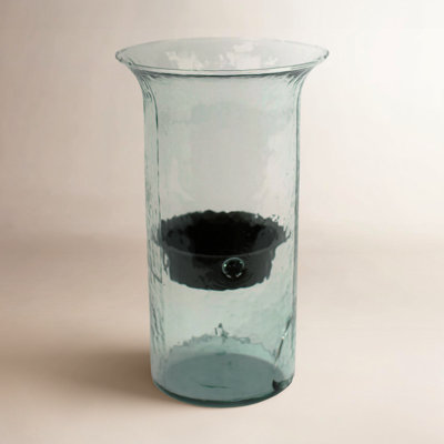 Sakie Glass Hurricane Candle Holder