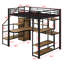 Lit mezzanine double Hachiro Kids-359044054