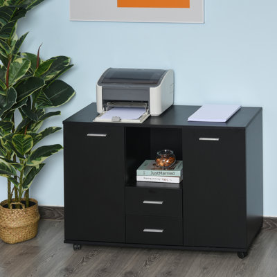 Dalmazia 39.25'' Wide 2 - Drawer Filing Storage Cabinet