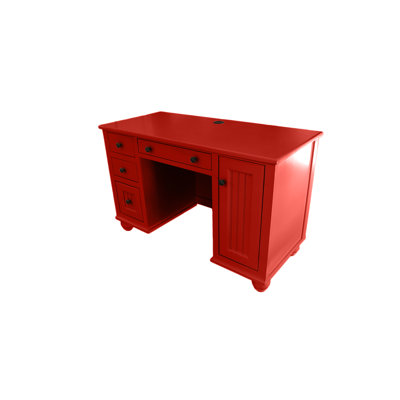 Breeaunna Solid Wood Solid Wood Executive Desk