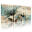Plantes et fleurs, ensemble de 3 reproductions d'art sur toile rétro-1784489020