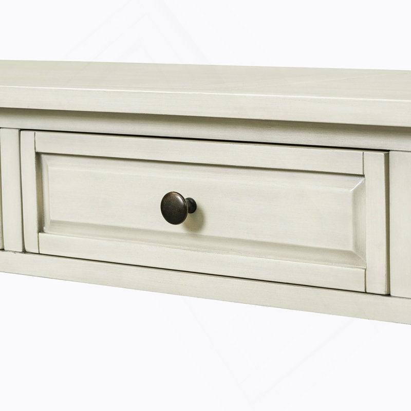 Console fonctionnelle avec tiroirs et tablette, idéale pour le vestibule, le couloir afin de rehausser l'espace et la décoration