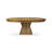 Knightly Extendable Oak Round Dining Table