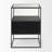 Glass Top End Table