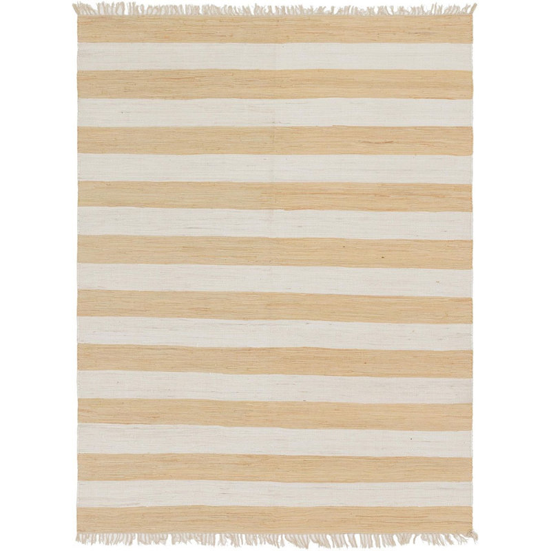 Carlotta Cotton Striped Indoor Rug, Rectangle 5' x 8'