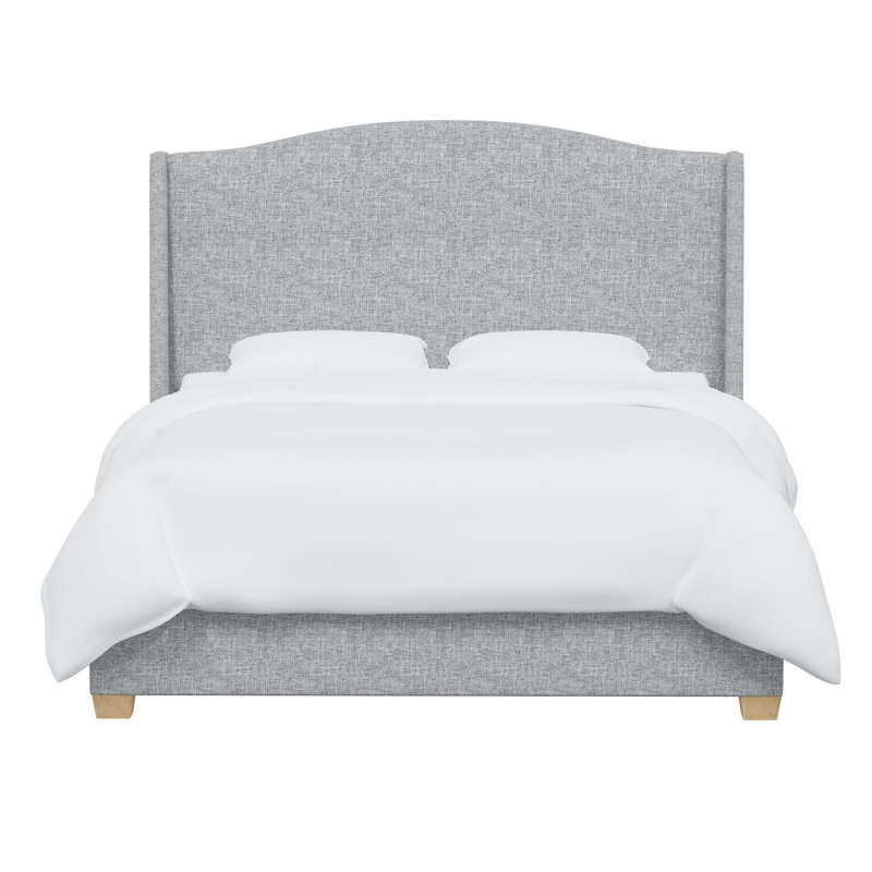 Allis Upholstered Wingback Bed | Elegant & Classic Style