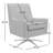 Basilina Upholstered Swivel Armchair-433993926