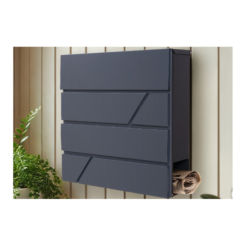 Reniyah Steel Wall Mounted Post Box